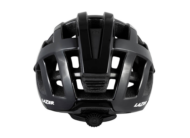 Load image into Gallery viewer, Lazer Adjustable Helmet Unisize in Black Front Angle
