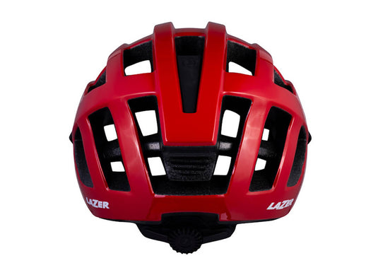 Lazer Adjustable Helmet Unisize in Red Front Angle