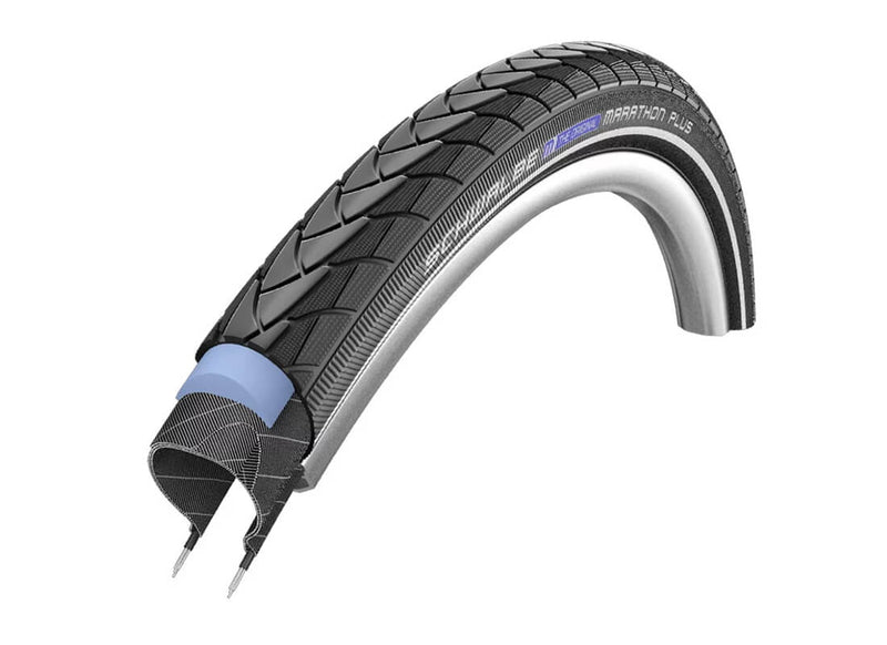 Load image into Gallery viewer, Marathon Plus Reflective Puncture Resistant Tyre Details
