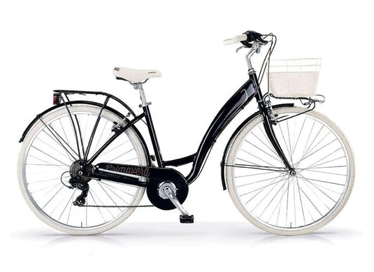 Primavera Aluminium Ladies Classic City Bike 26 in Black
