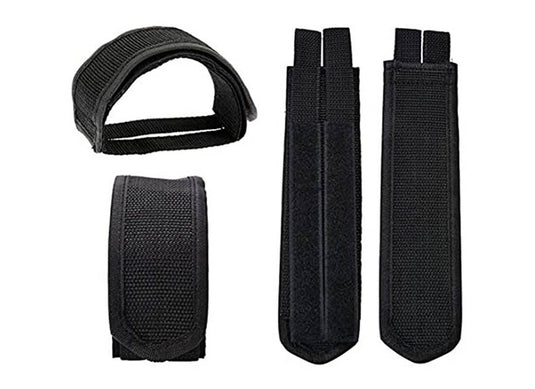 Safe to use Black Velcro Pedal Straps Pair