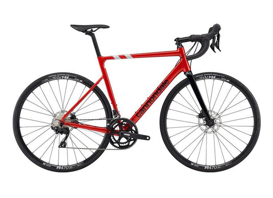 Cannondale CAAD13 Disc 105 Road Bike in red