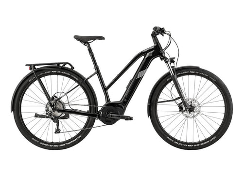 Cannondale Tesoro Neo X 3 Remixte Alivio Trekking Electric Bike in Black