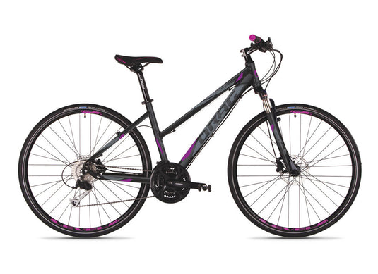 Drag Grand Canyon TE Alivio Womens City Bike in Grey and Purple