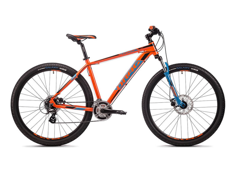 Load image into Gallery viewer, Drag Hardy 3.0 Mountain Bike in Orange and Blue
