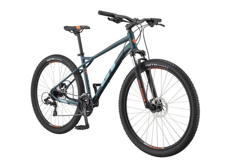 Load image into Gallery viewer, GT Aggressor Expert 29 MicroShift Mountain Bike 2021 in Slate
