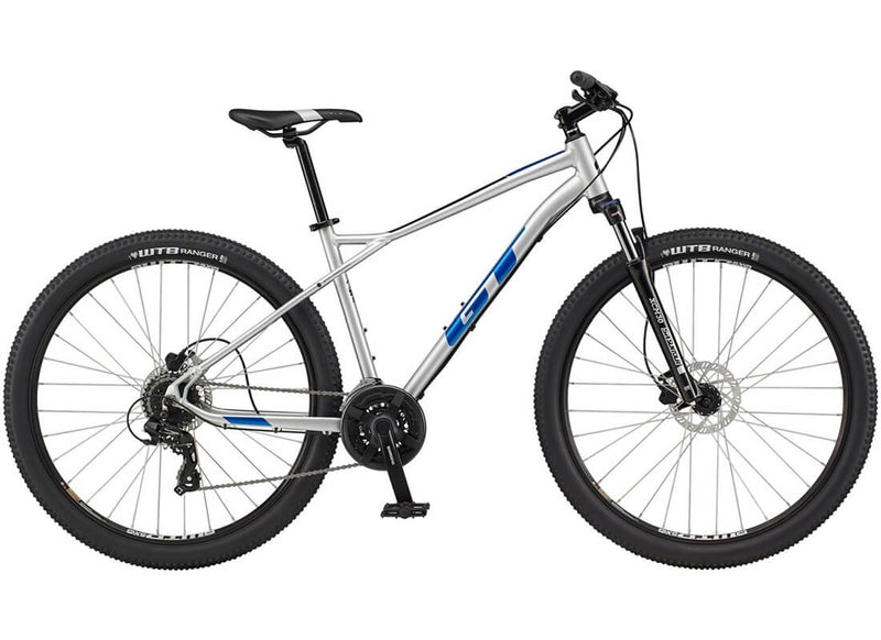 Load image into Gallery viewer, GT Aggressor Expert 29 MicroShift Mountain Bike in Silver
