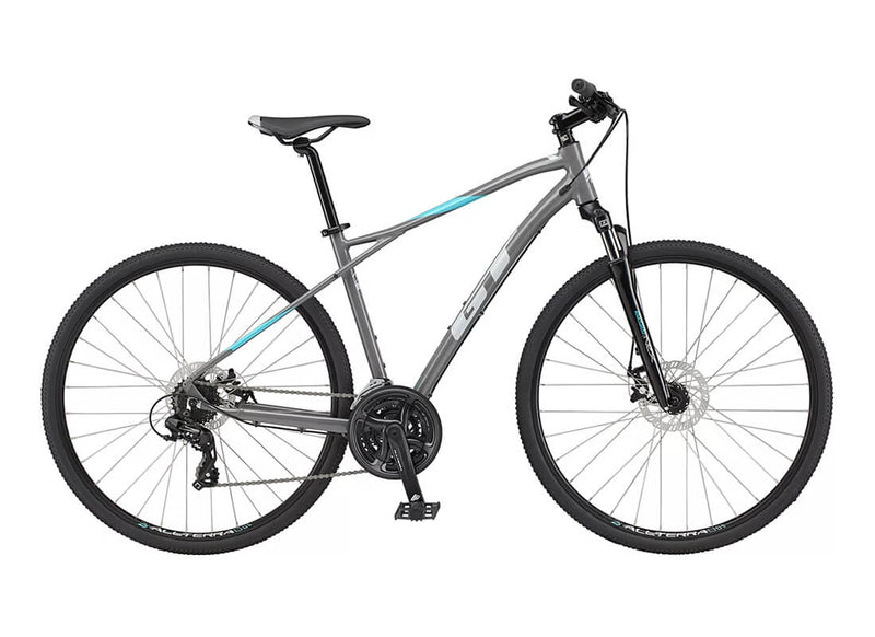 Load image into Gallery viewer, GT Transeo Comp City Bike 2021 Grey
