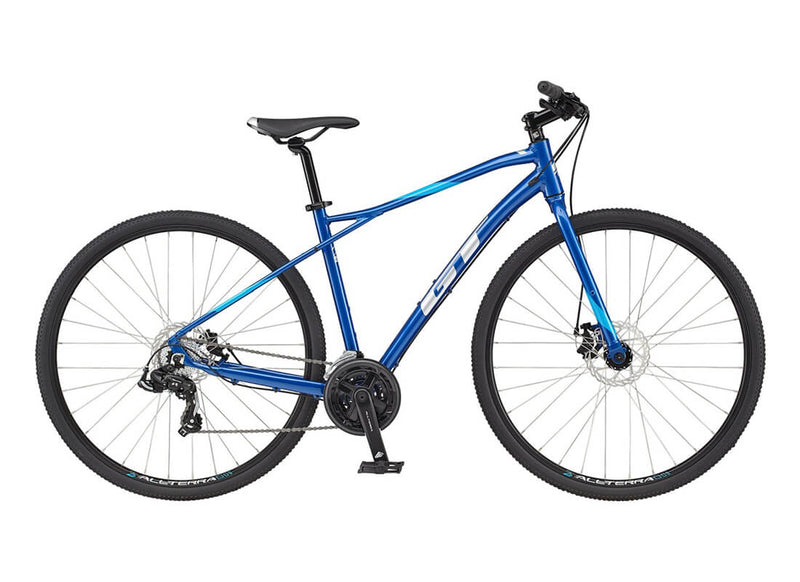 Load image into Gallery viewer, GT Transeo Sport Tourney City Bike in Blue
