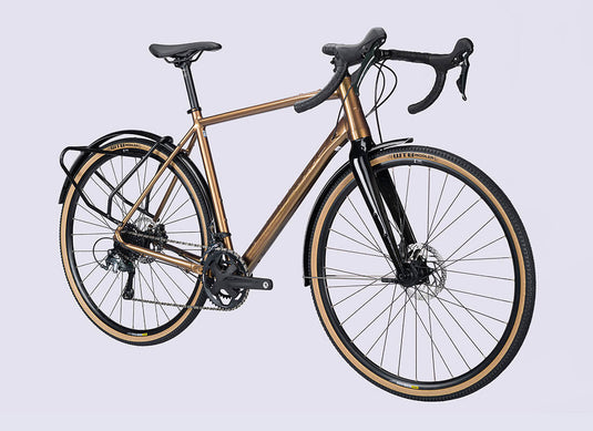 Lapierre Crosshill 3.0 Gravel Bike in Brown and Black Side Angle