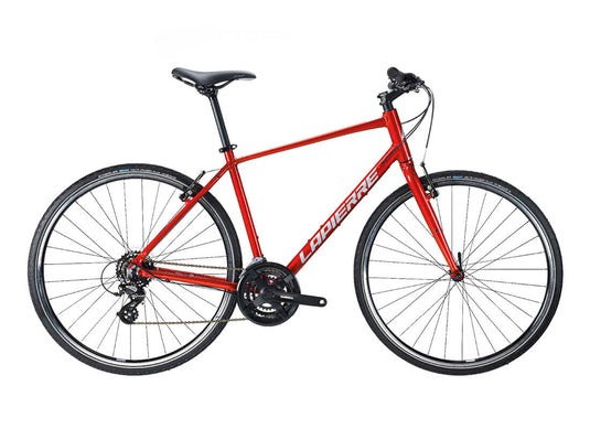Lapierre Shaper 1.0 City Bike in Red and Silver