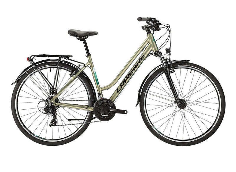 Load image into Gallery viewer, Lapierre Trekking 2.0 Womens City Bike in Silver and Black
