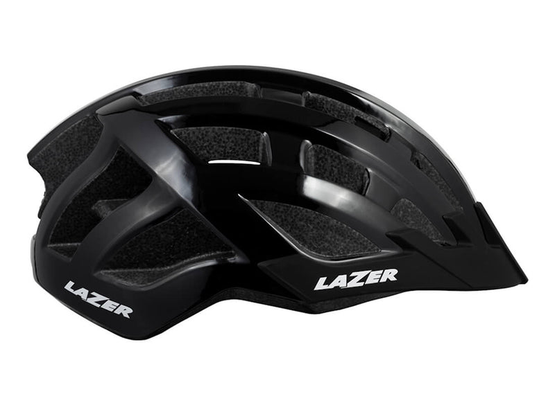Load image into Gallery viewer, Lazer Adjustable Helmet Unisize in Black Side Angle
