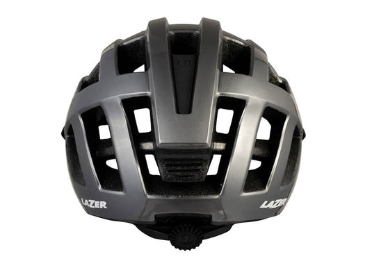 Lazer Adjustable Helmet Unisize in Grey Front Angle