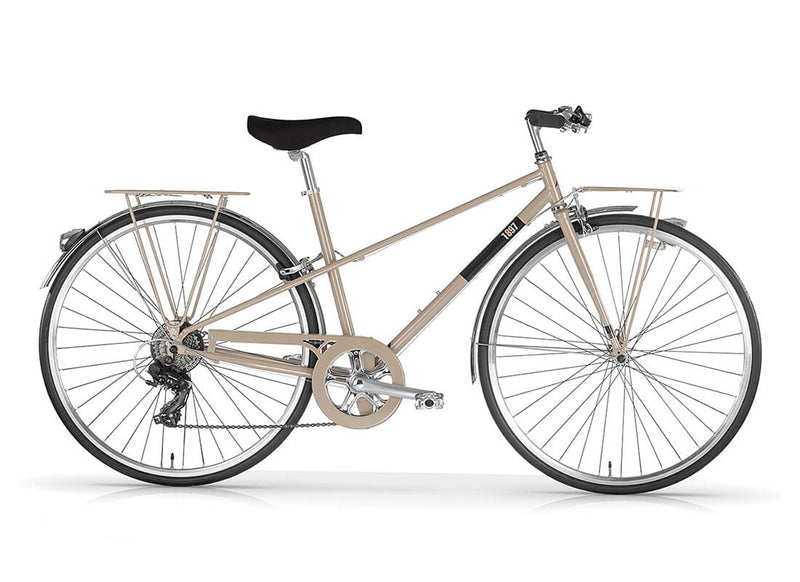 Load image into Gallery viewer, MBM Randonee Classic Lightweight Cro-Mo Ladies City Bike in Sand
