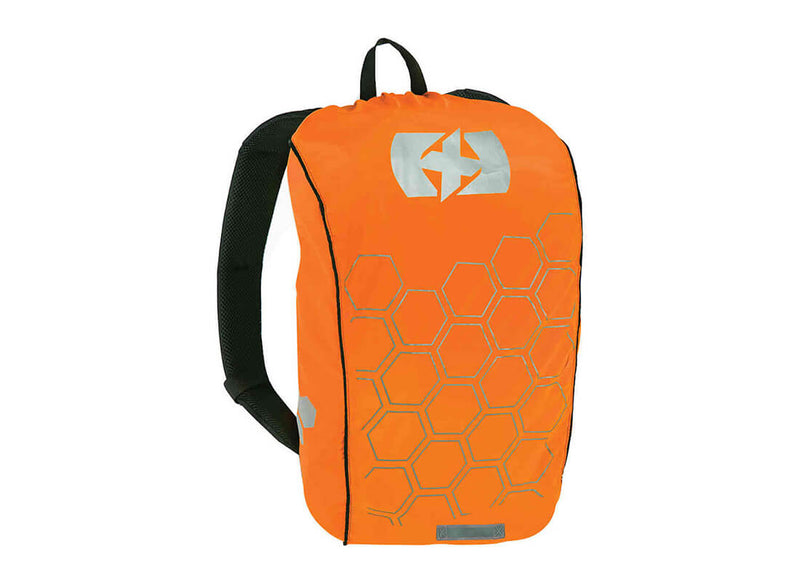 Load image into Gallery viewer, Oxford Reflective Backpack Cover in Orange
