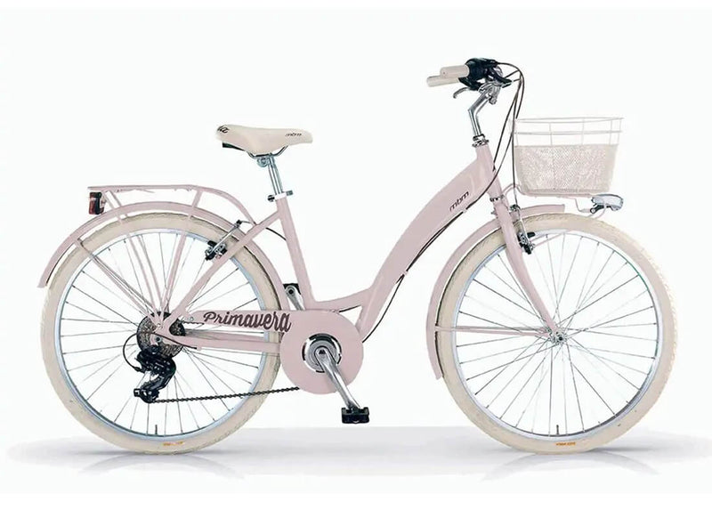 Load image into Gallery viewer, Primavera Aluminium Ladies Classic City Bike 26 in Peach
