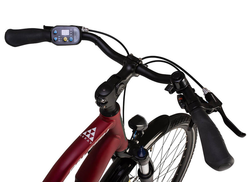 Load image into Gallery viewer, Raleigh Array Step-Thru Aluminium Hybrid Electric Bike Front Set
