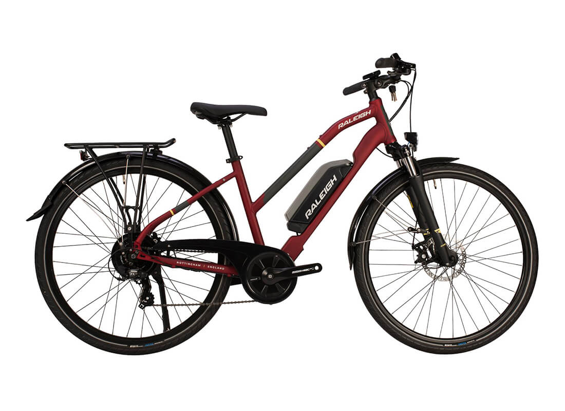 Raleigh Array Step-Thru Aluminium Hybrid Electric Bike – Cycle Go