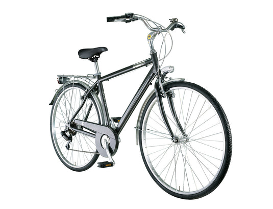 MBM Central Gents Lightweight Aluminium City Bike With Basket